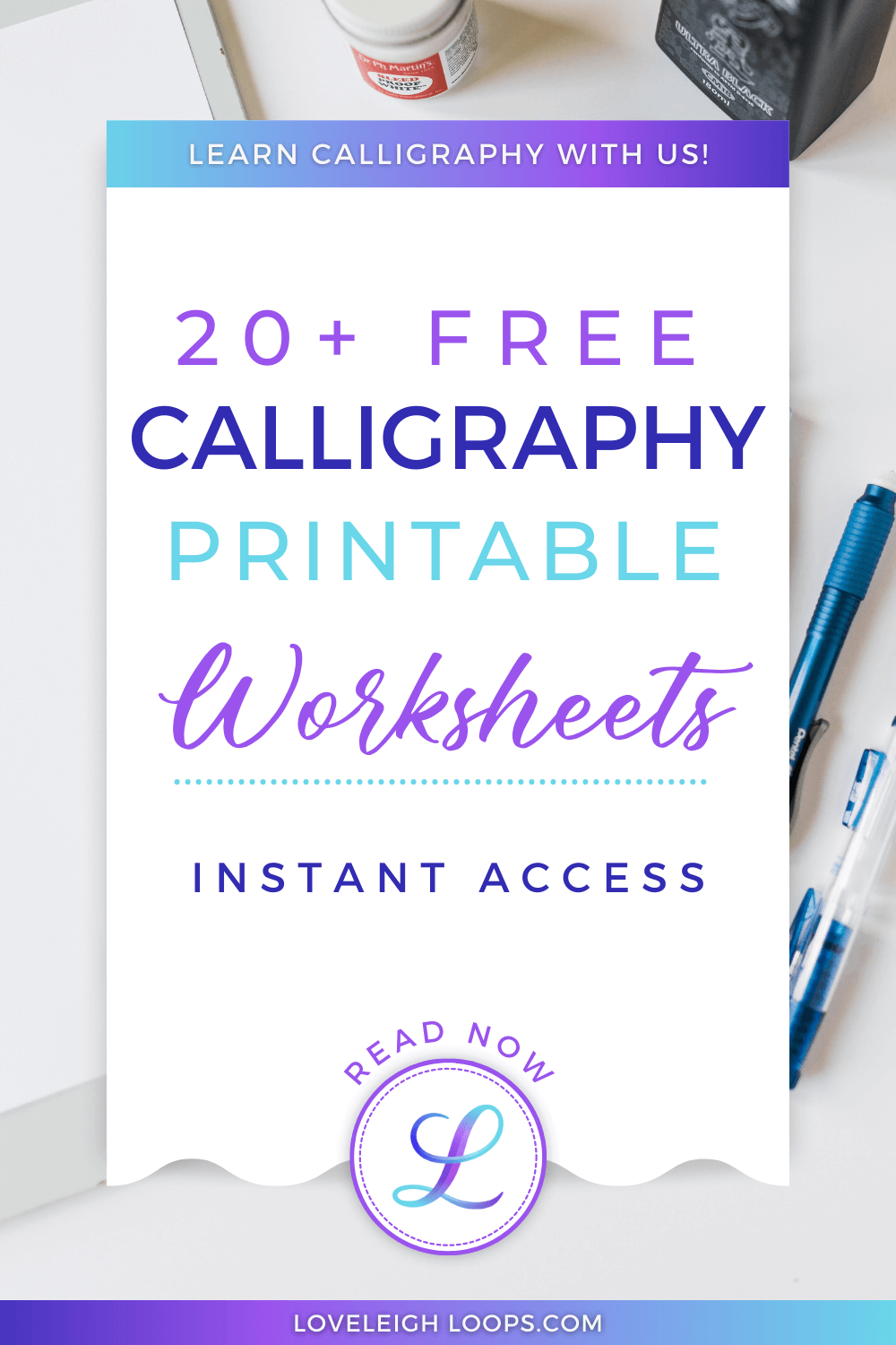 Faux Calligraphy Alphabet Worksheets Pdf