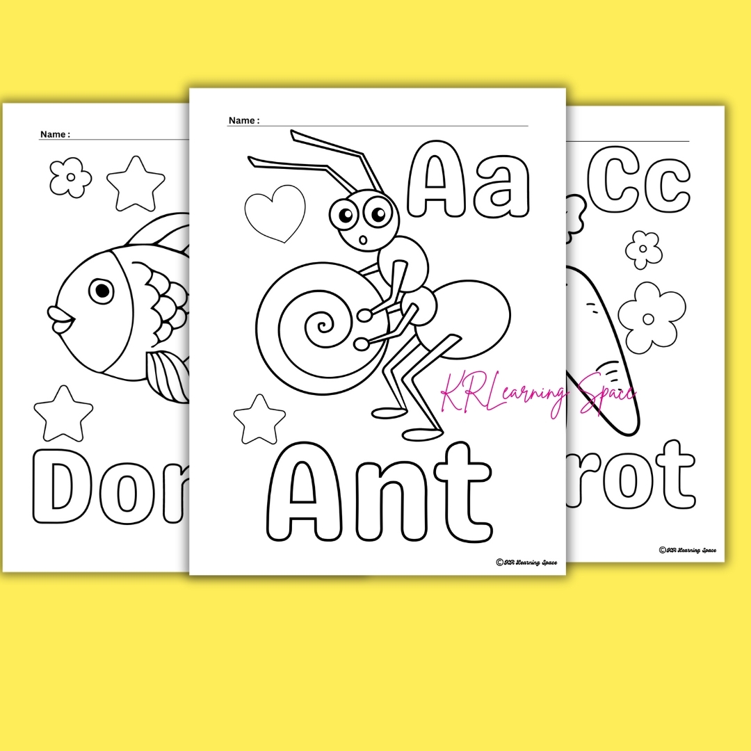 26 Printable Alphabet Coloring Pages Worksheets For Kids Preschool Kindergarten Made By Teachers