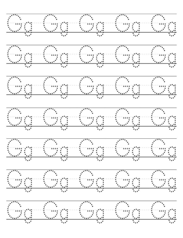 26 Printable Worksheets Trace The Letters Uppercase Lowercase A Z Preschool Kindergarten