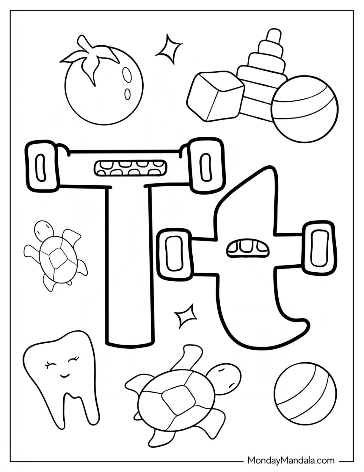 28 Alphabet Lore Coloring Pages Free PDF Printables 