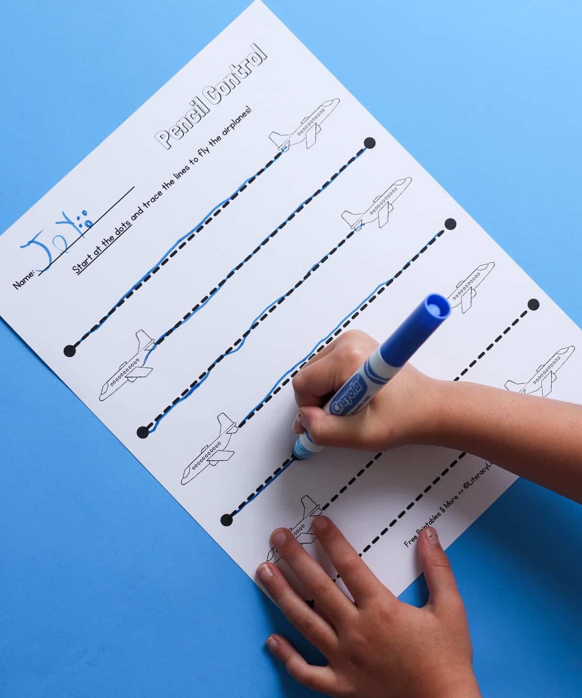 7 Pencil Control Worksheets Free Printables Literacy Learn