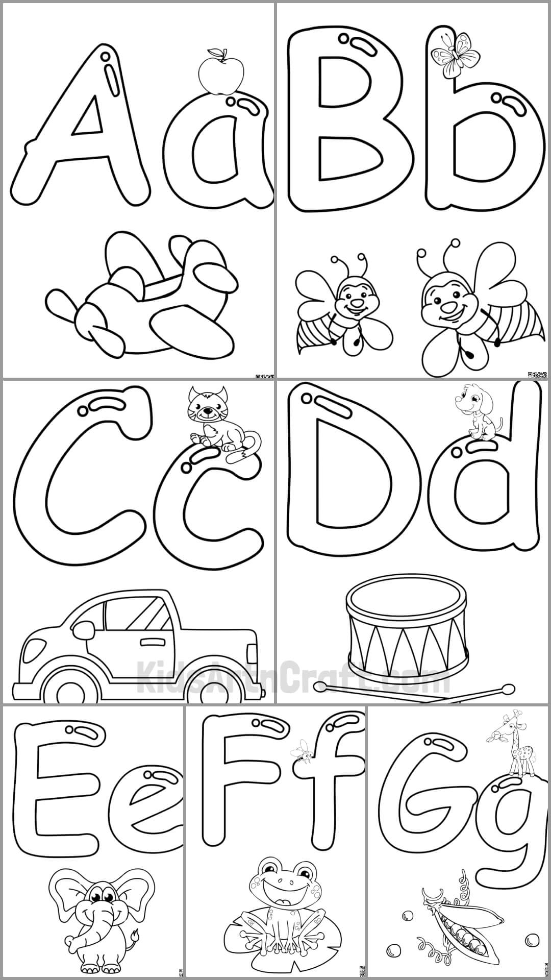 Alphabet Worksheets Coloring