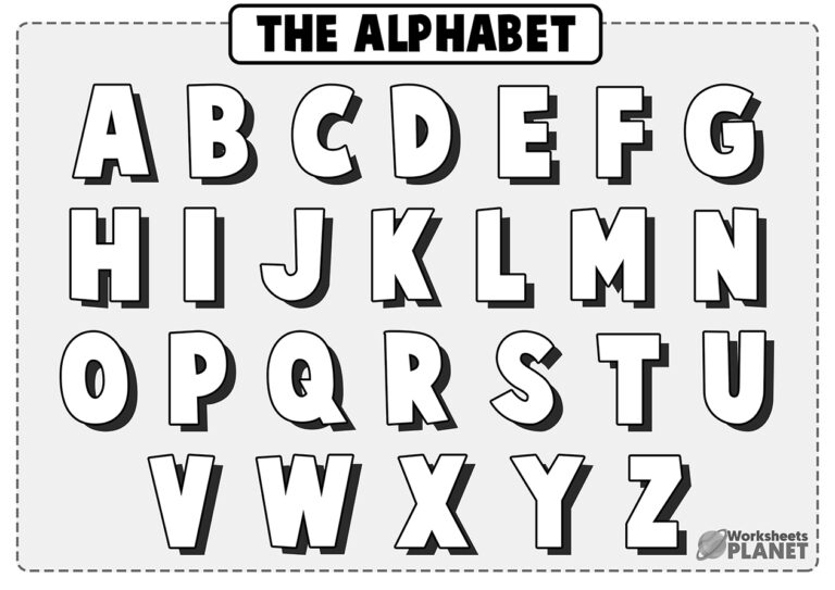Alphabet Coloring Pages For Kids Ready To Print And Color Worksheets Library