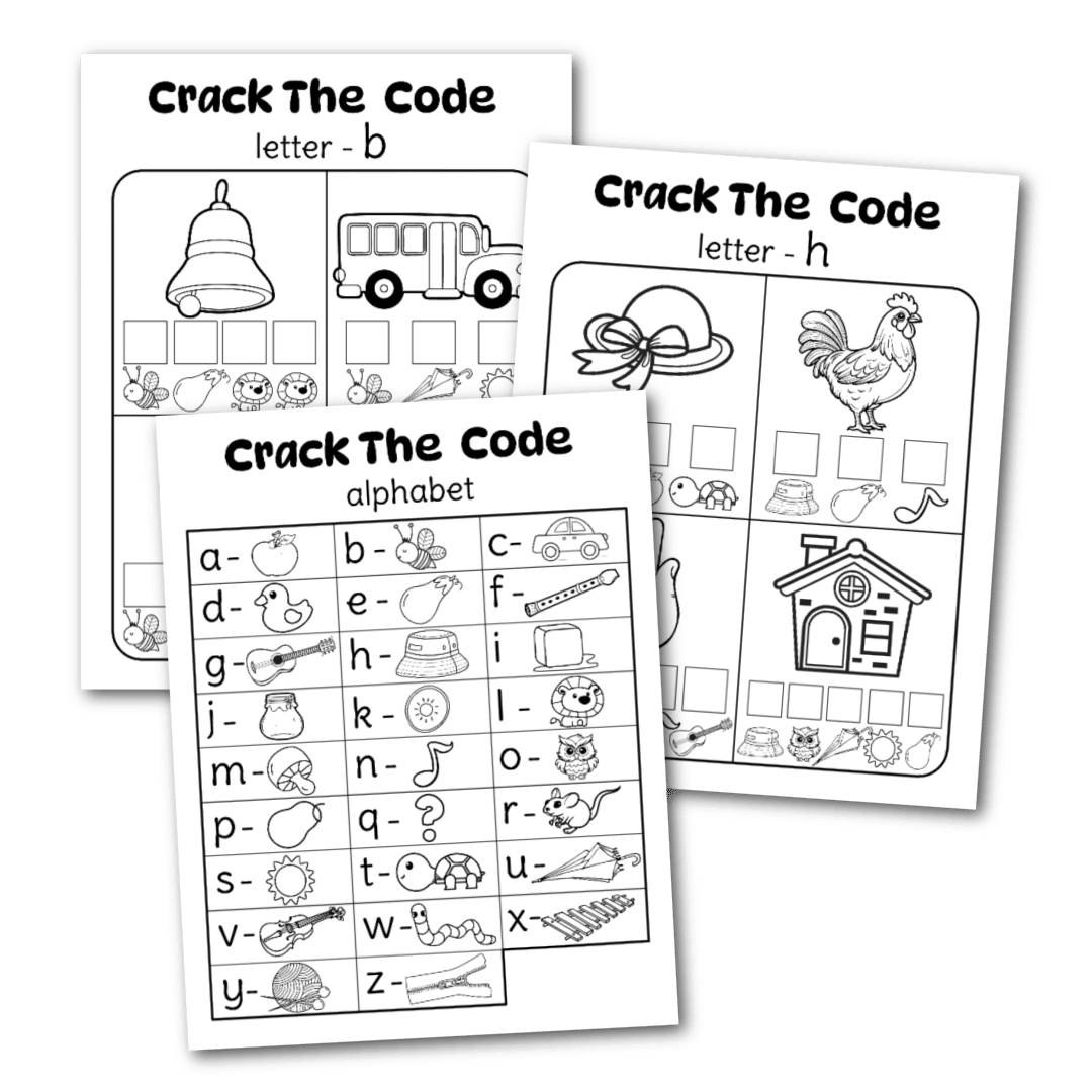Alphabet Code Worksheets