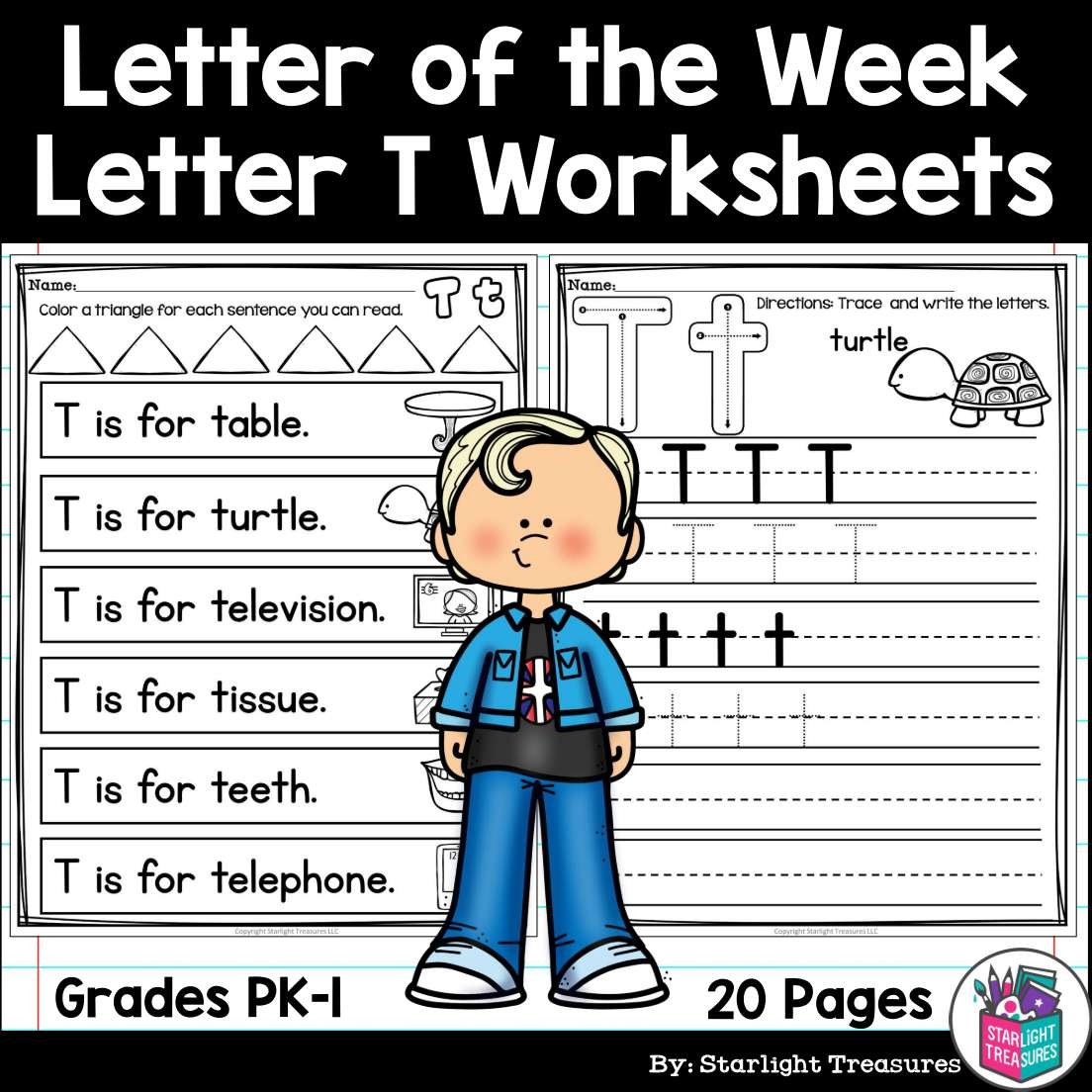 Alphabet Letter Of The Week Worksheets For Early Readers Letter 