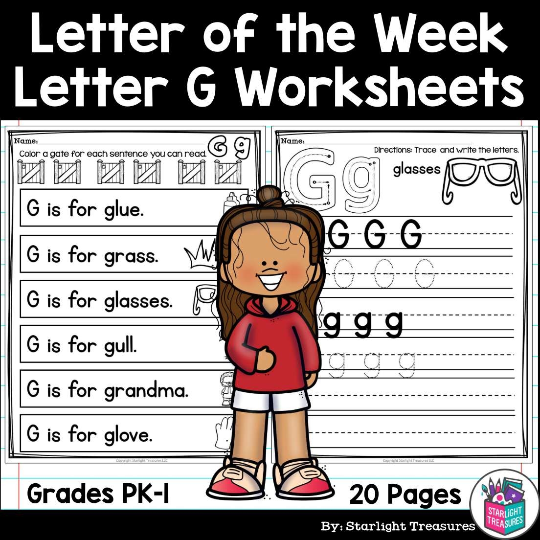 Alphabet Letter Of The Week Worksheets For Early Readers Letter 