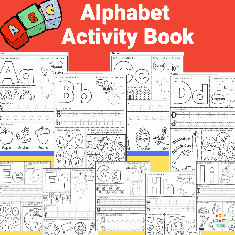 Coloring The Alphabet Worksheets
