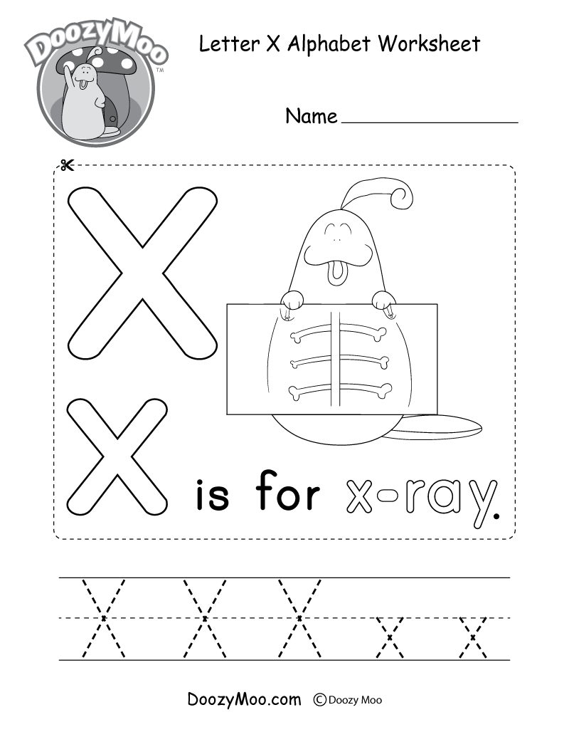 Pre K Alphabet Worksheets Printable