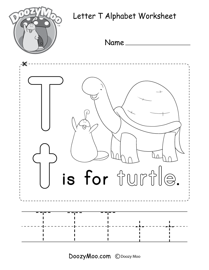 Free Printable Alphabet Worksheets For Toddlers
