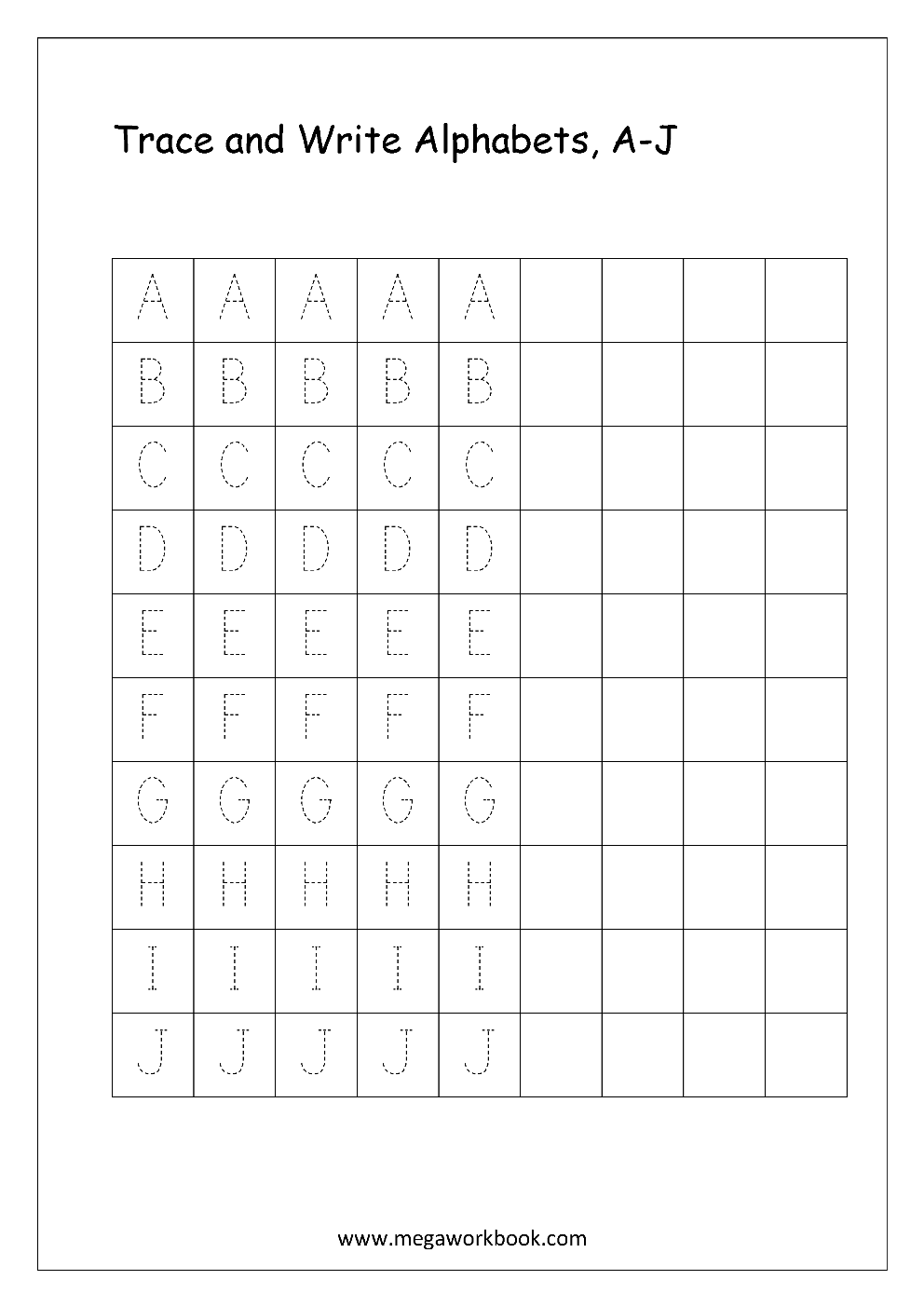Alphabet Worksheets Preschool Alphabet Worksheets Capital 