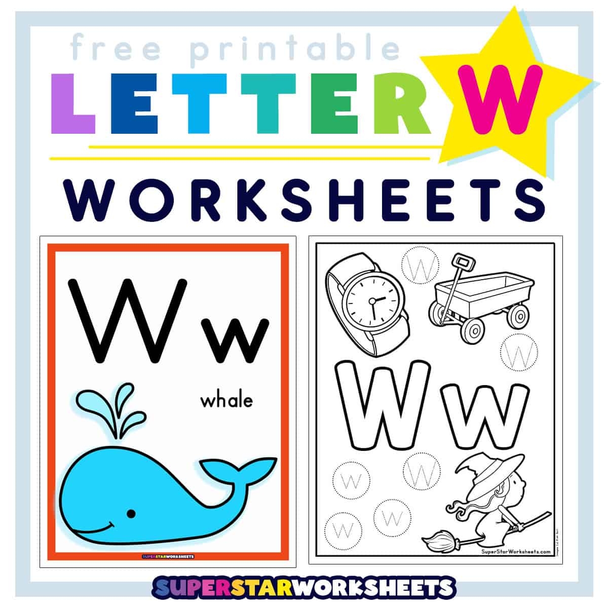 Free Printable Easy Alphabet Worksheets