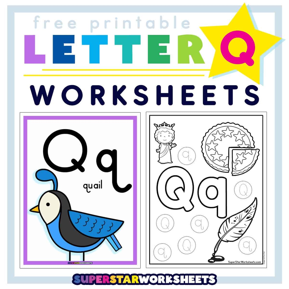 Alphabet Worksheets Superstar Worksheets