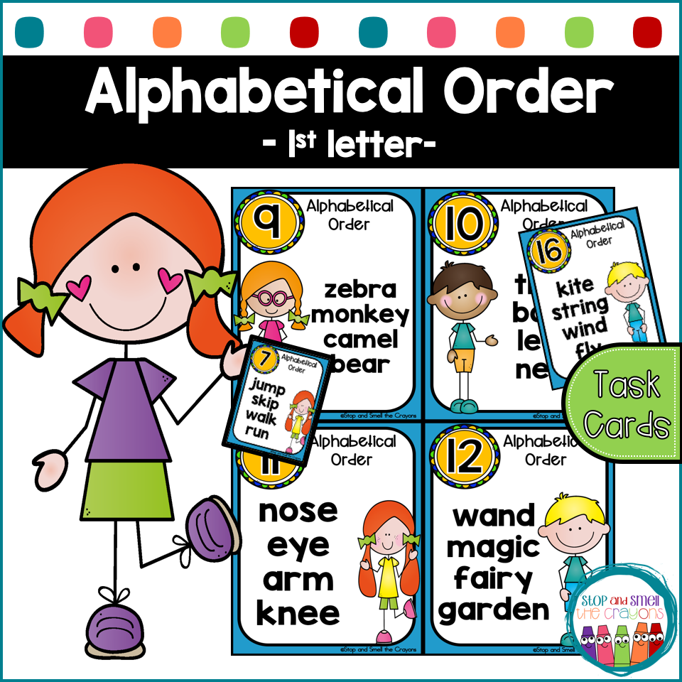 Alphabetical Order Worksheets Same First Letter
