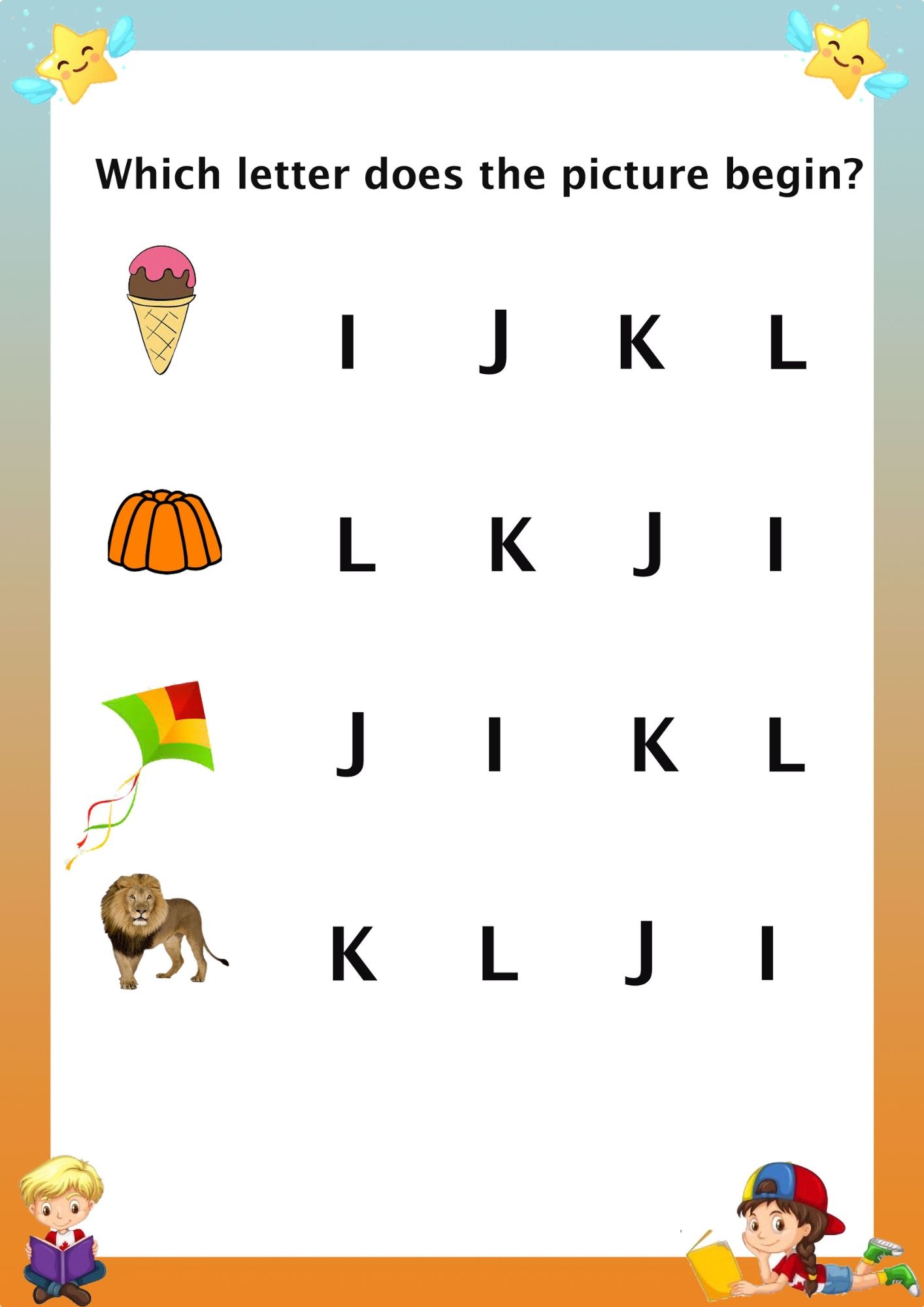 Circle The Correct Alphabet Worksheets