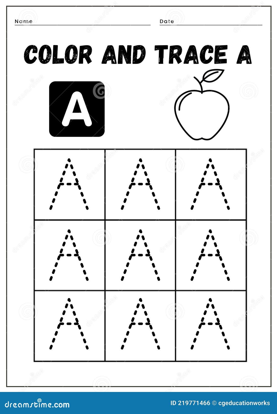 Alphabet Coloring And Tracing Worksheets