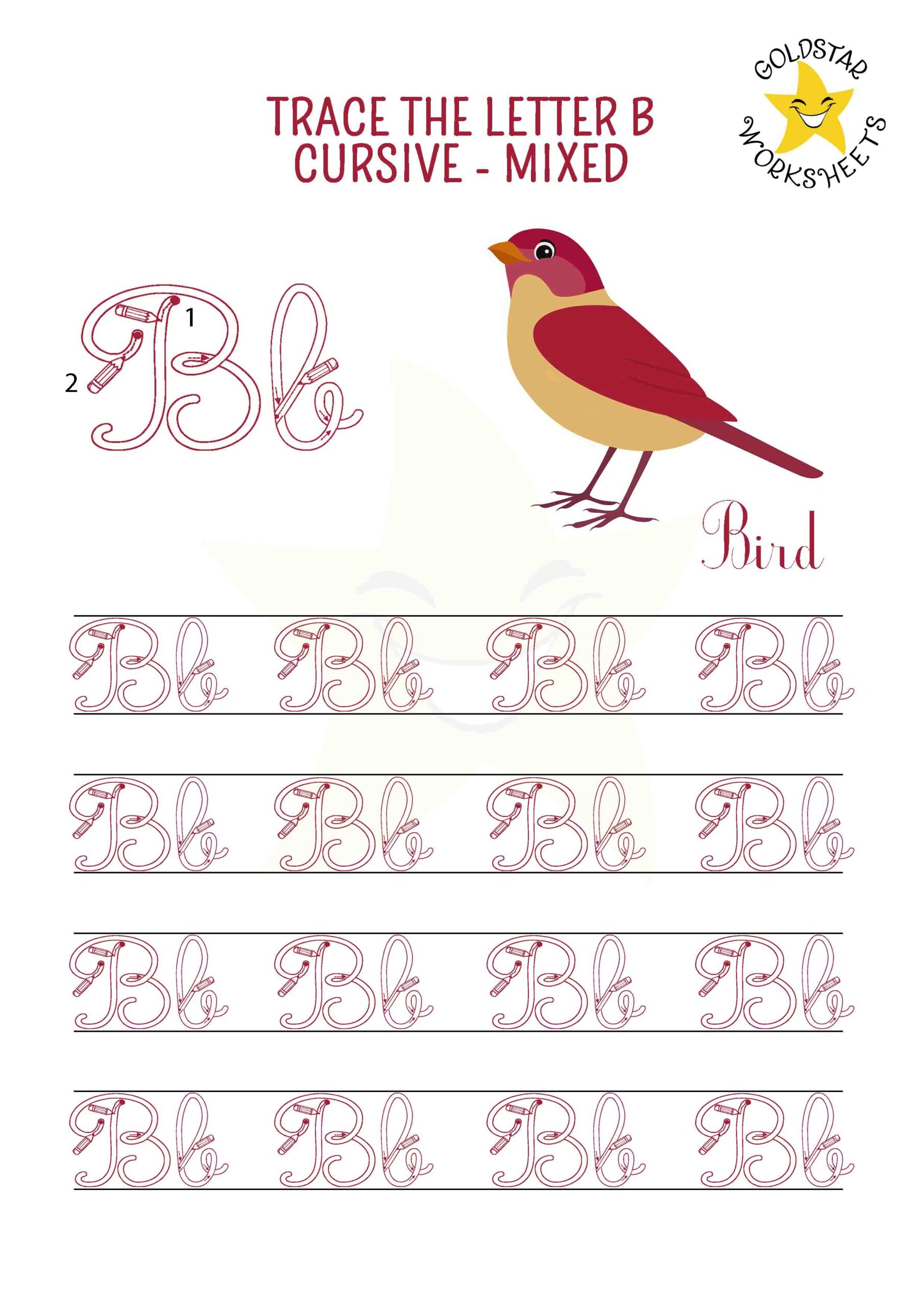 Traceable Cursive Alphabet Worksheets