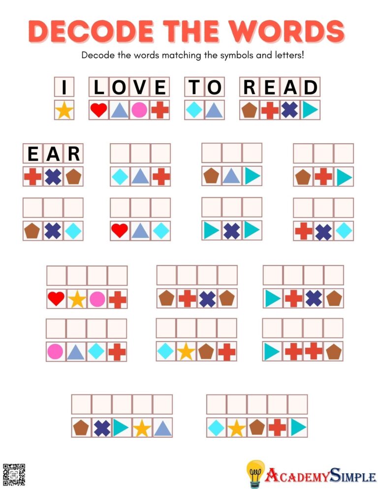 Decoding Worksheet