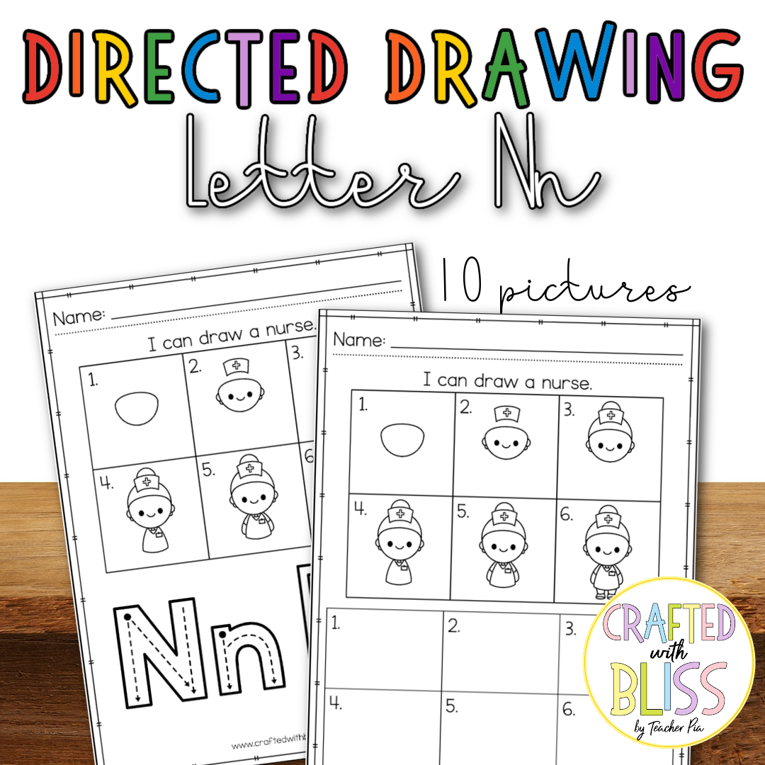 Alphabet Drawing Worksheet