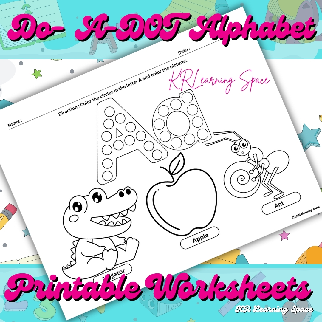 Dotted Line Alphabet Worksheets