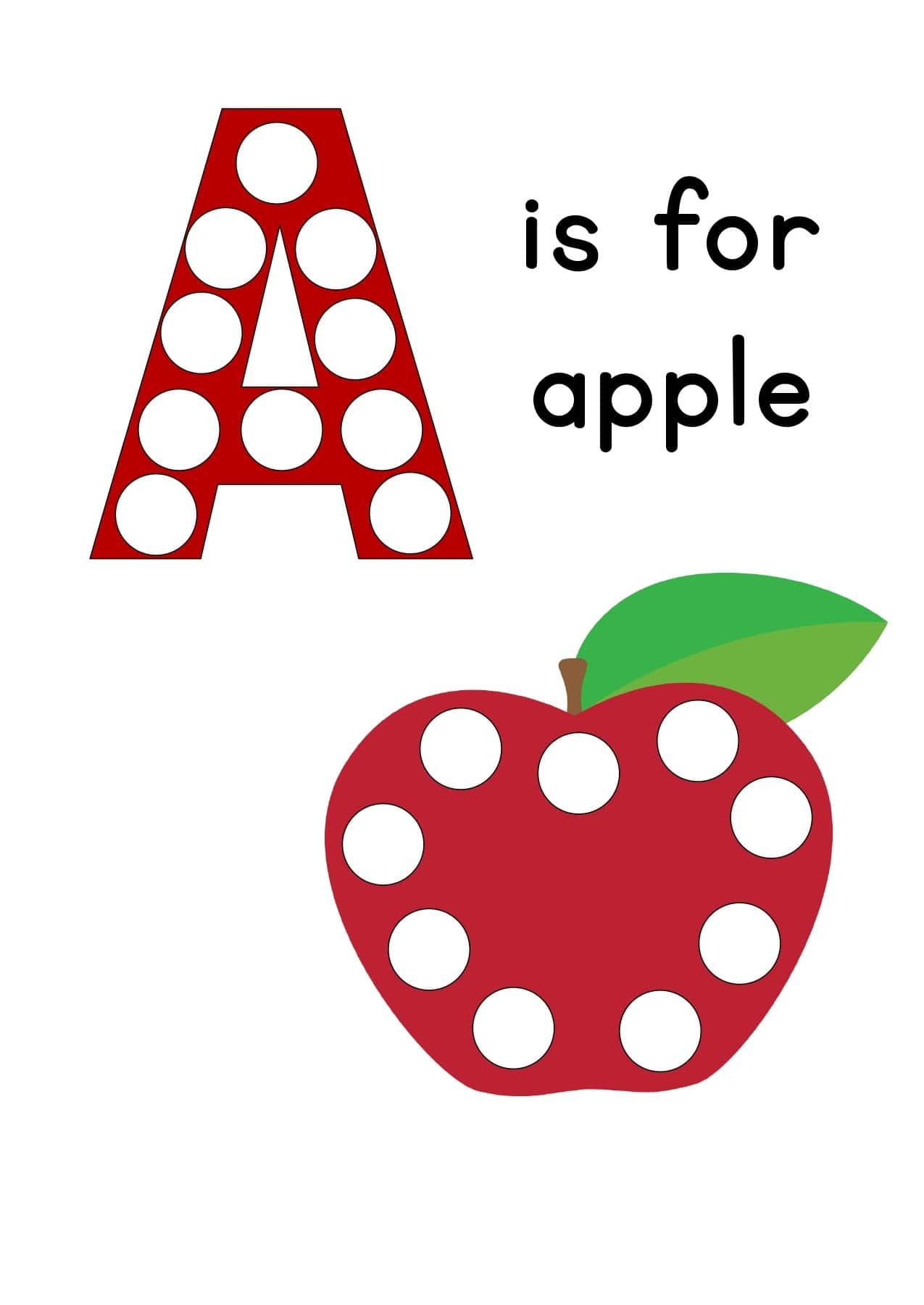 Do A Dot Printable Alphabet Letters BUNDLE
