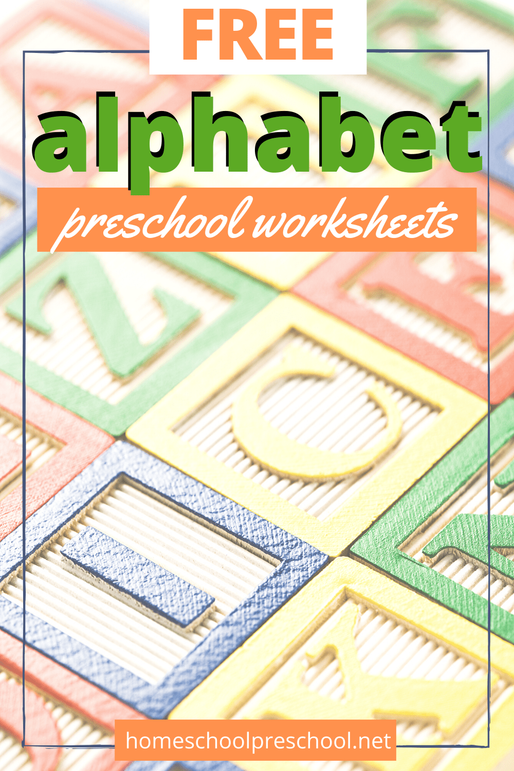 Printable Alphabet Homeschool Preschool