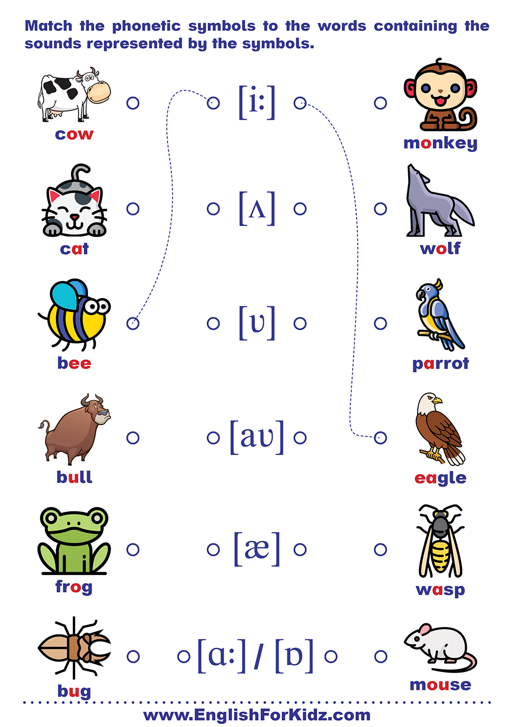 English For Kids Step By Step 170 English Phonics Worksheets 