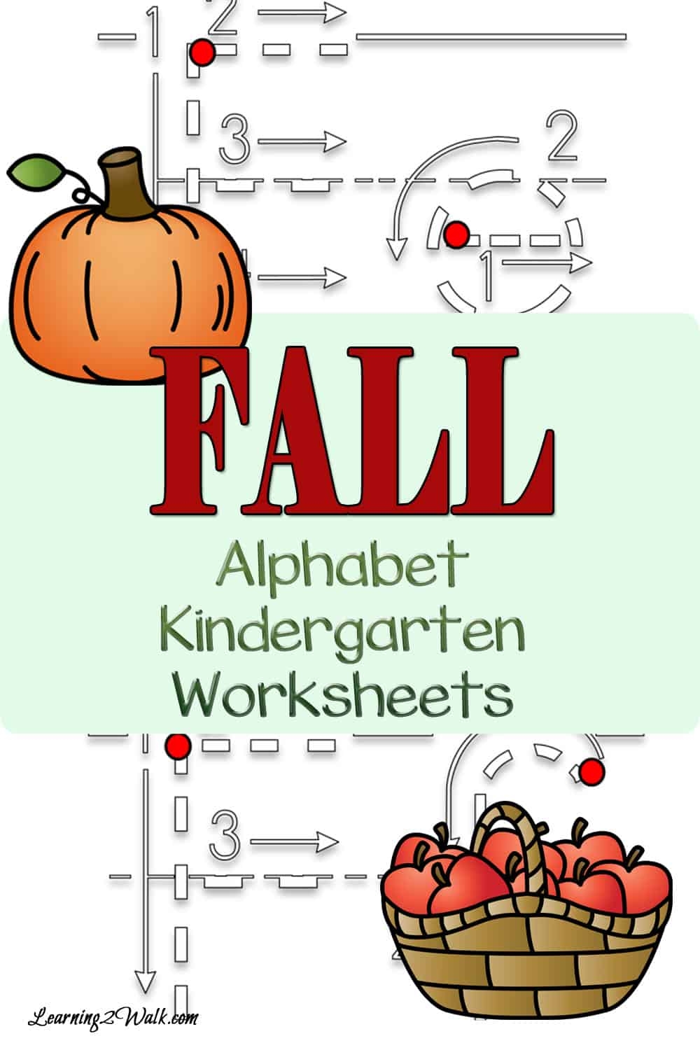 Alphabet Kindergarten Worksheets Free