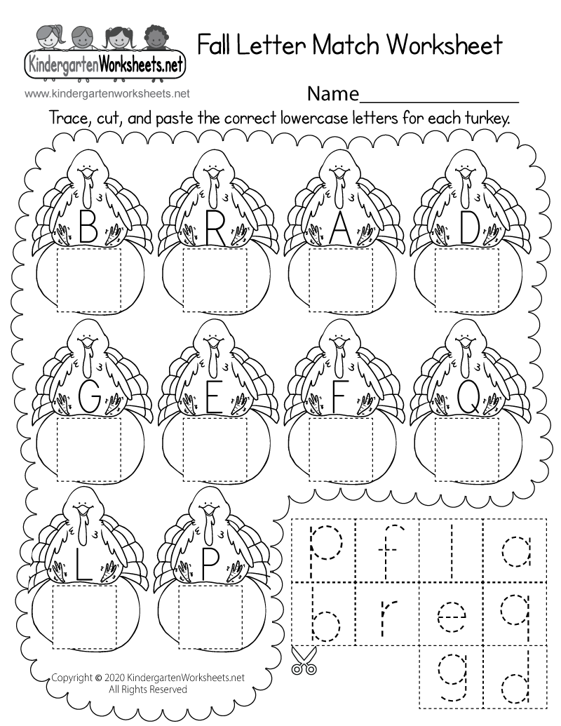 Free Printable Alphabet Matching Worksheets