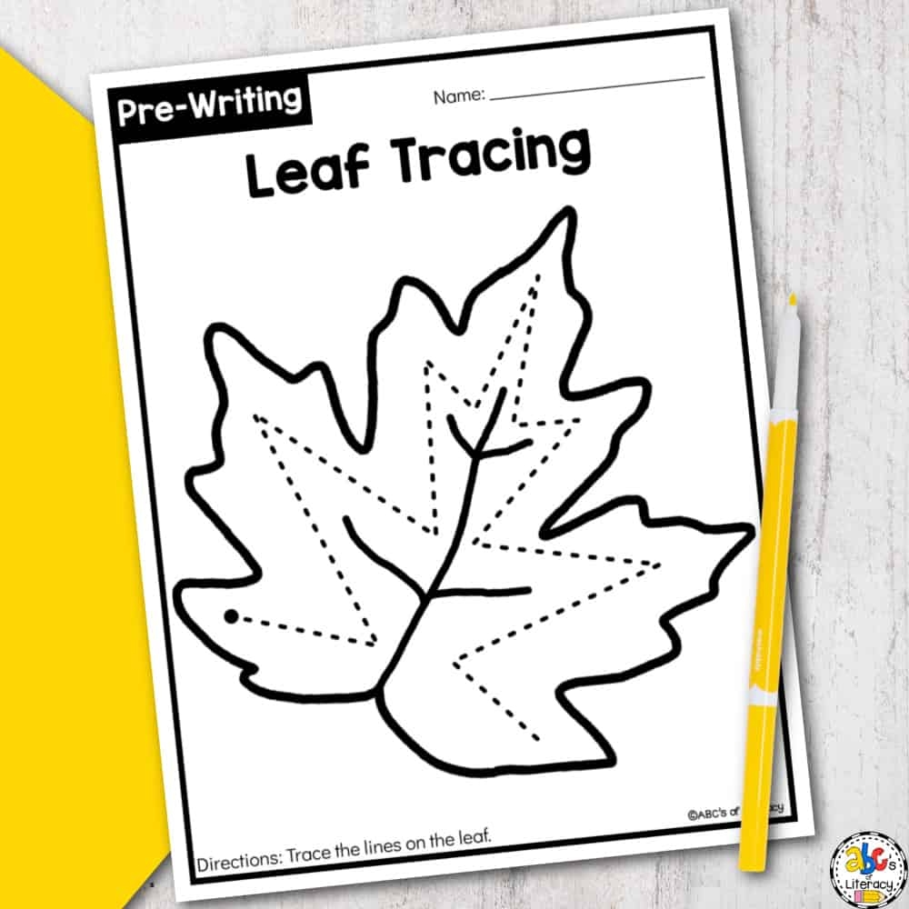 Fall Alphabet Worksheets