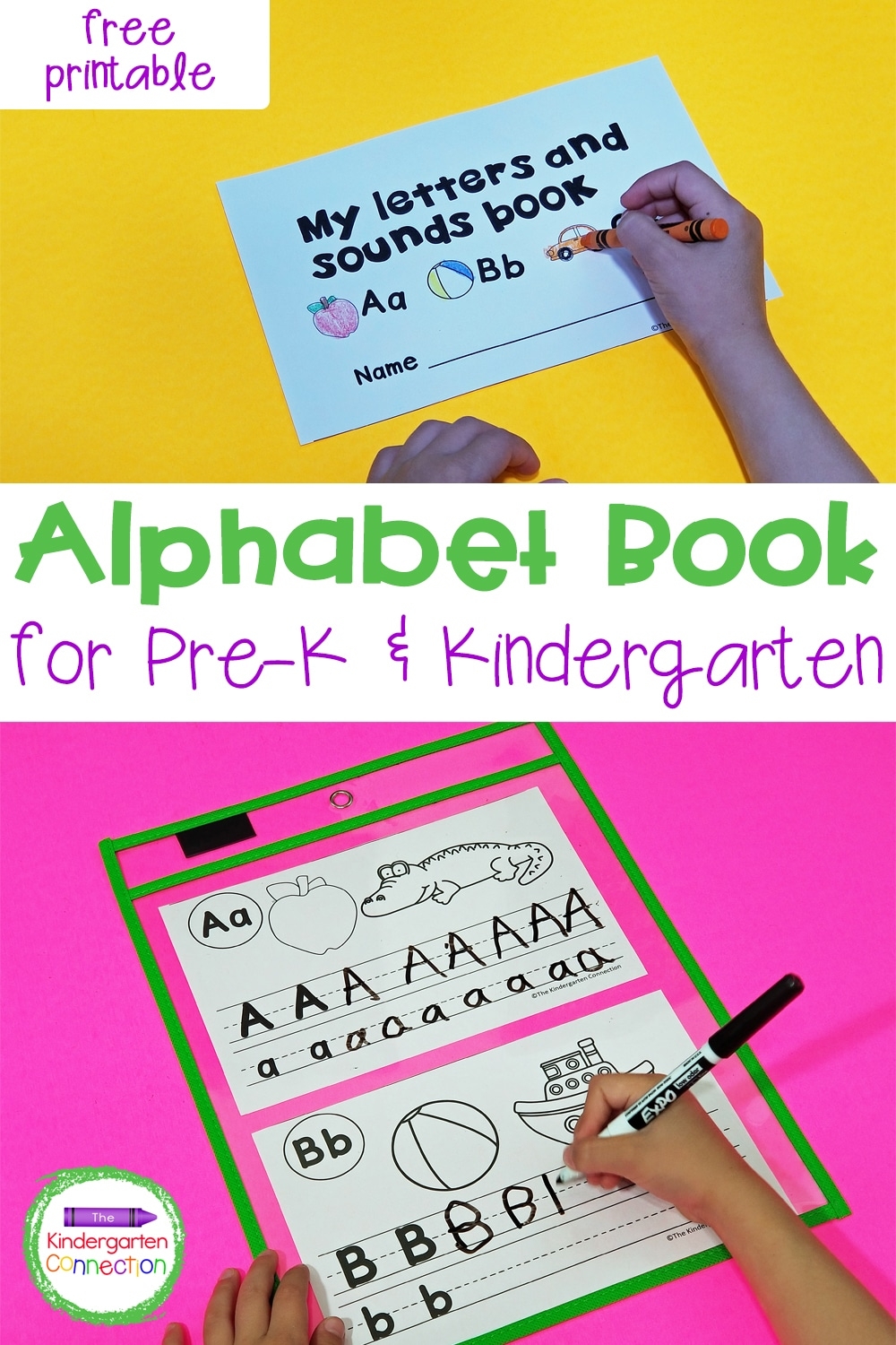 Alphabet Book For Preschool Free Printable