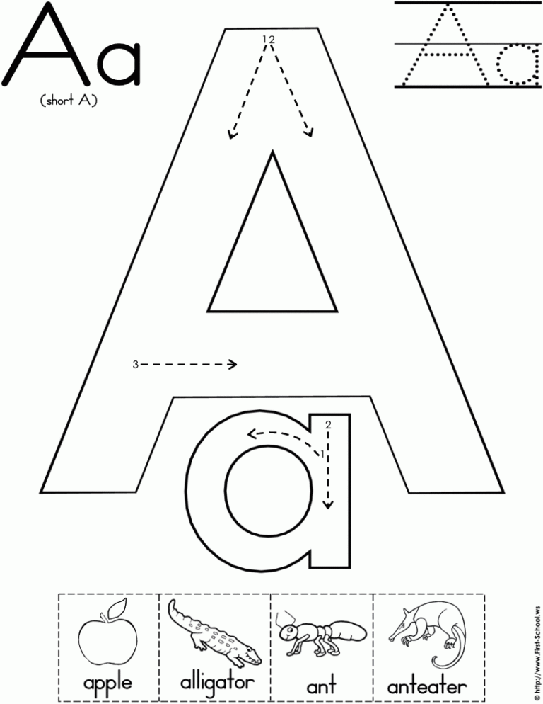 Free Letter A Worksheet For 3 Year Olds Download Free Letter A Worksheet For 3 Year Olds Png Images Free Worksheets On Clipart Library