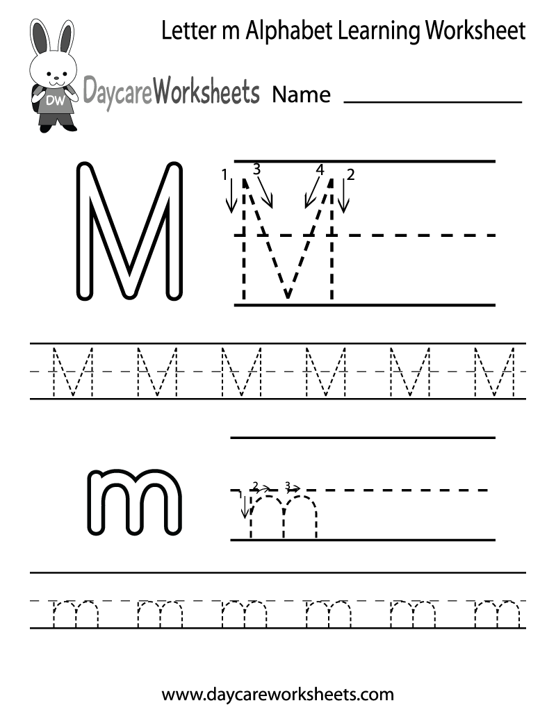 Prek Worksheets Alphabet