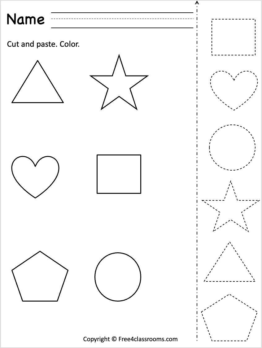 Alphabet Cut And Paste Worksheets Pdf