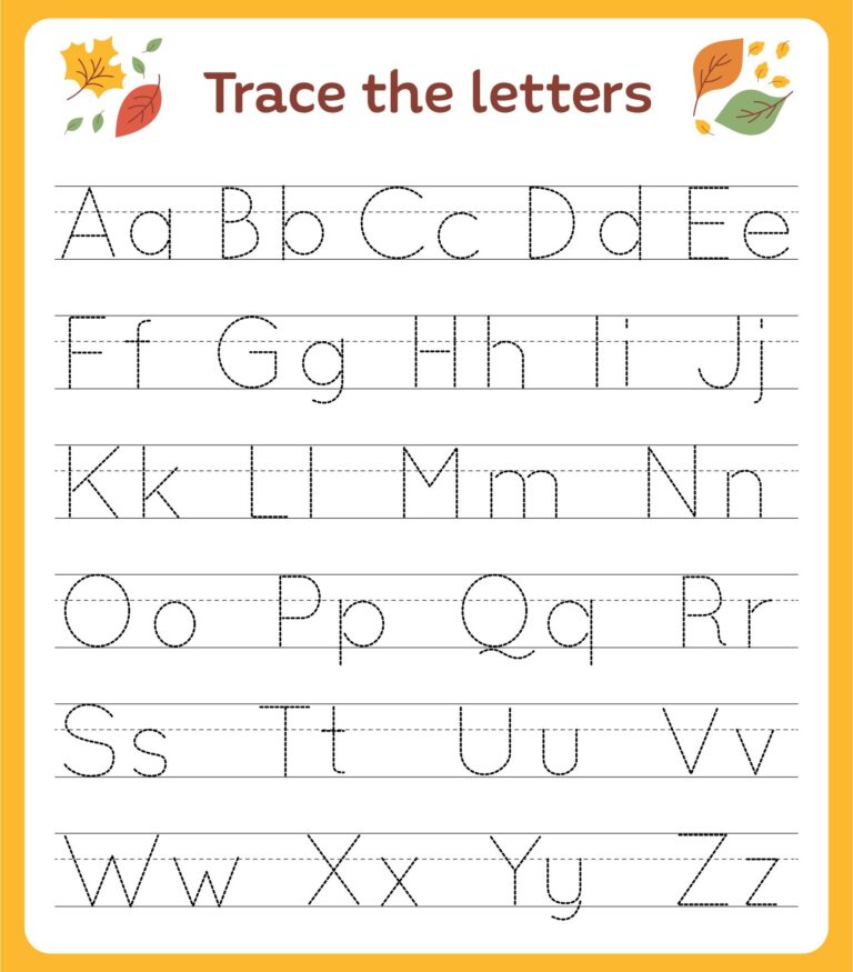Free Printable Alphabet Worksheets For Kindergarten Worksheets