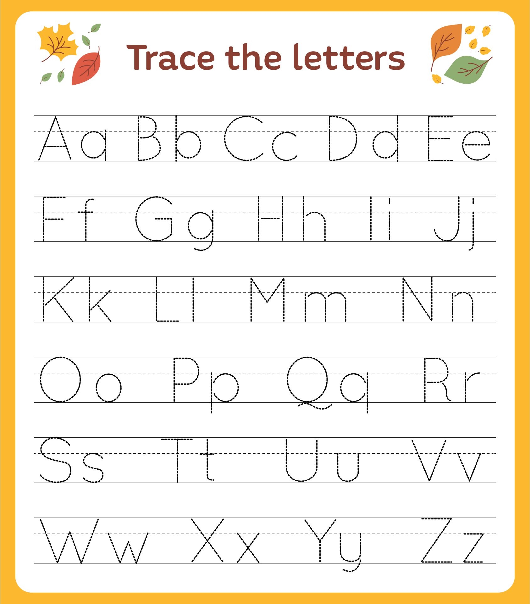 Free Printable Alphabet Worksheets For Kindergarten Worksheets 