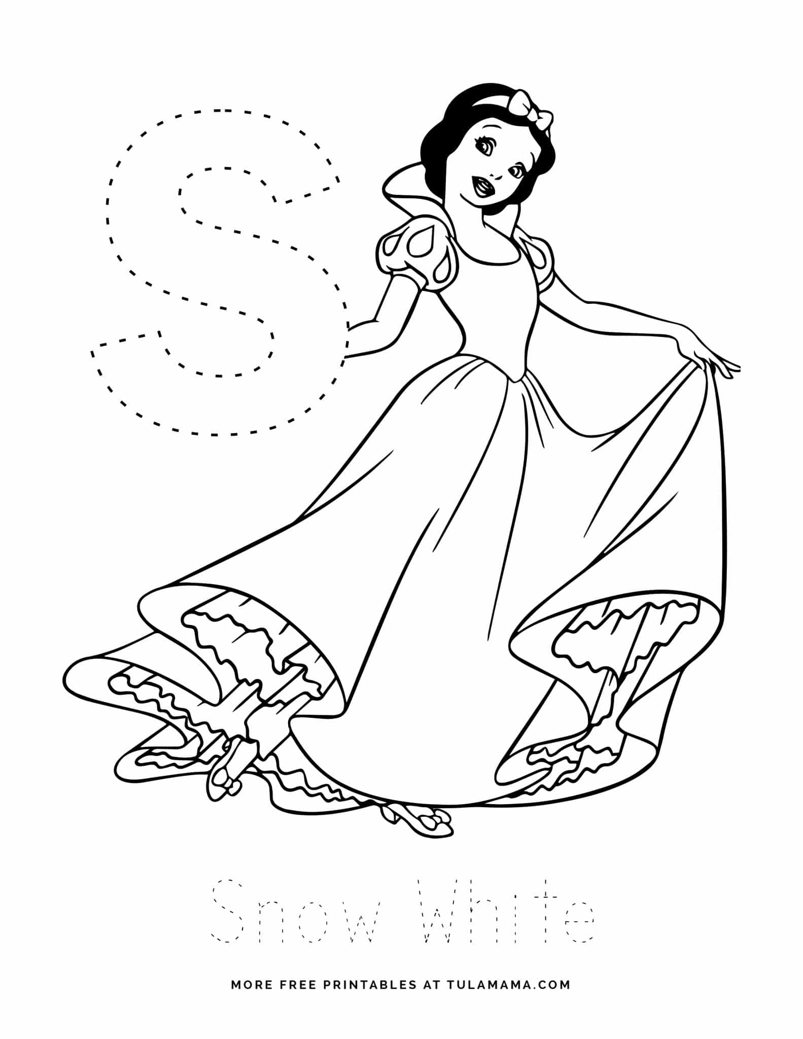 Free Printable Disney Alphabet Letter Tracing Worksheets Tulamama Worksheets Library