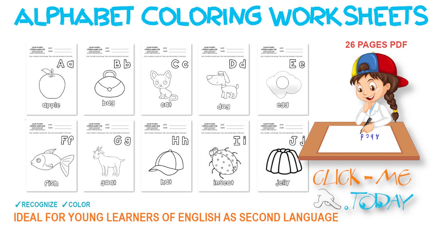 English Alphabet Worksheets Pdf