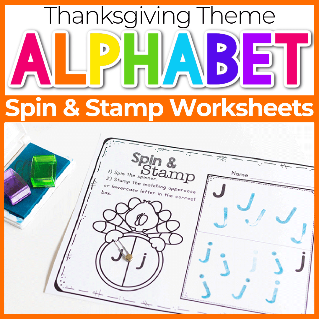 Free Printable Thanksgiving Alphabet Activity For Kids