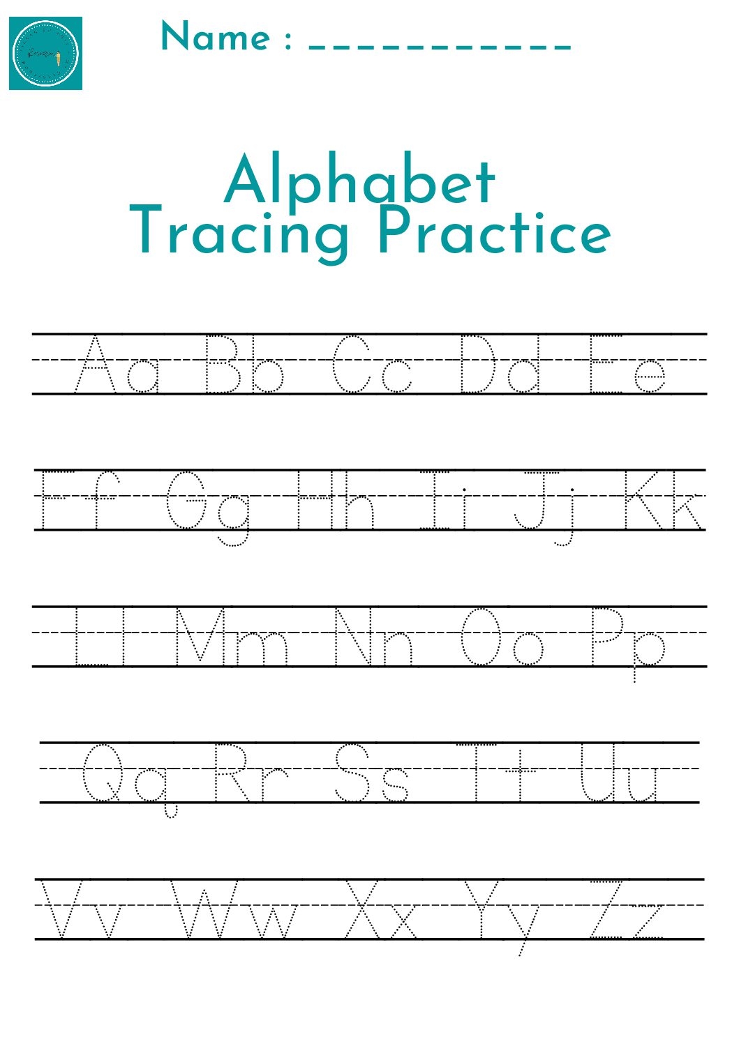 Alphabet Worksheets Pdf Free