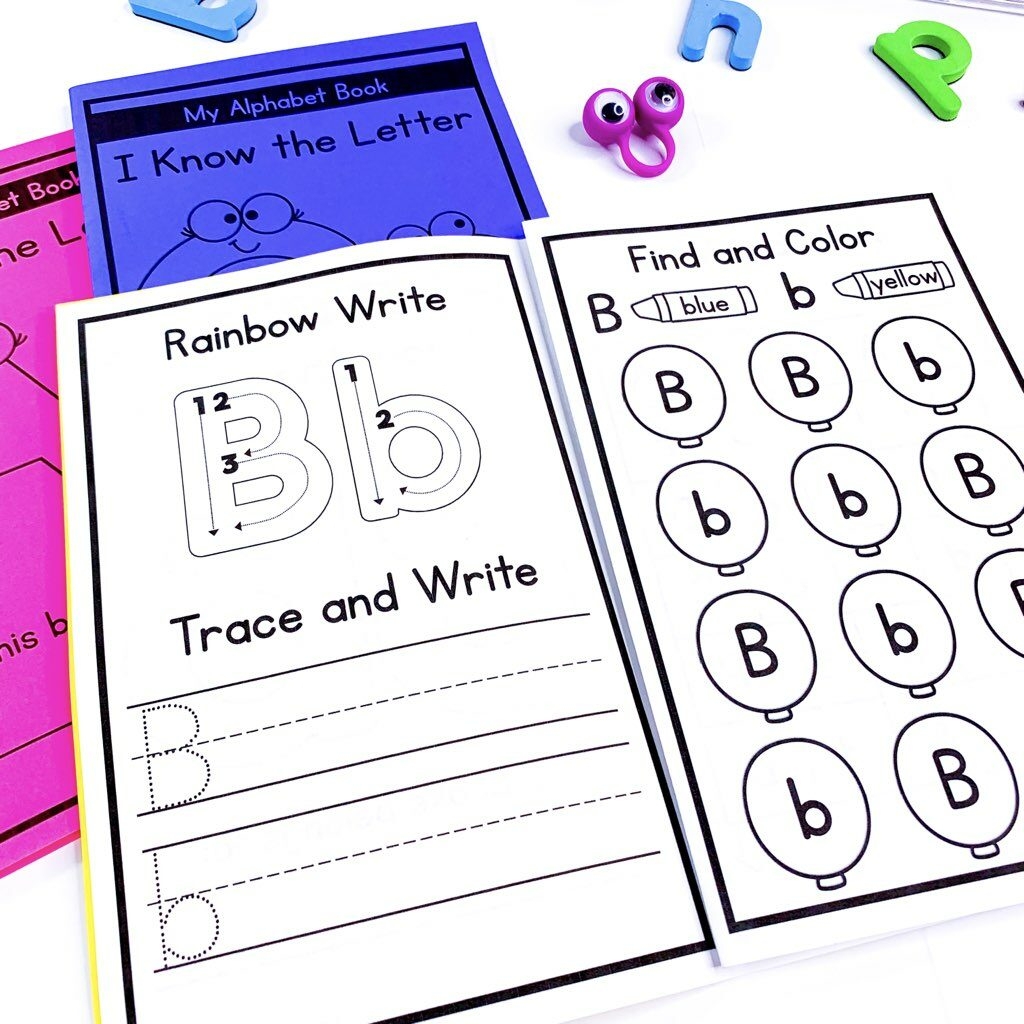 Fun And Free Interactive Alphabet Books 