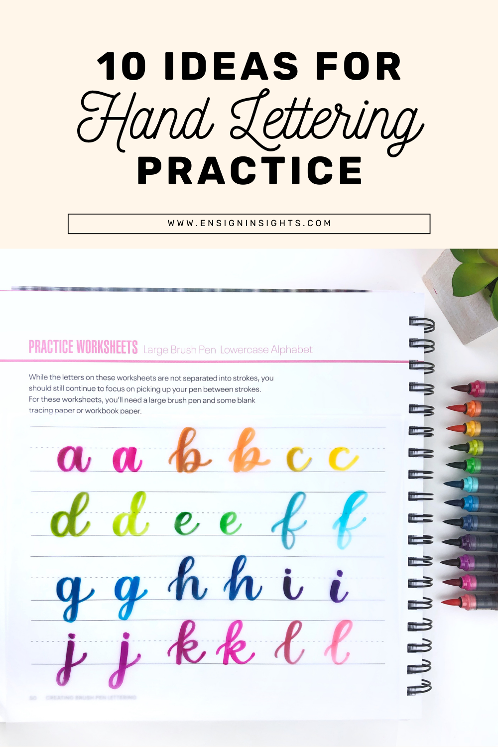 Hand Lettering Practice 10 Ideas For When You Need Inspiration Ensign Insights