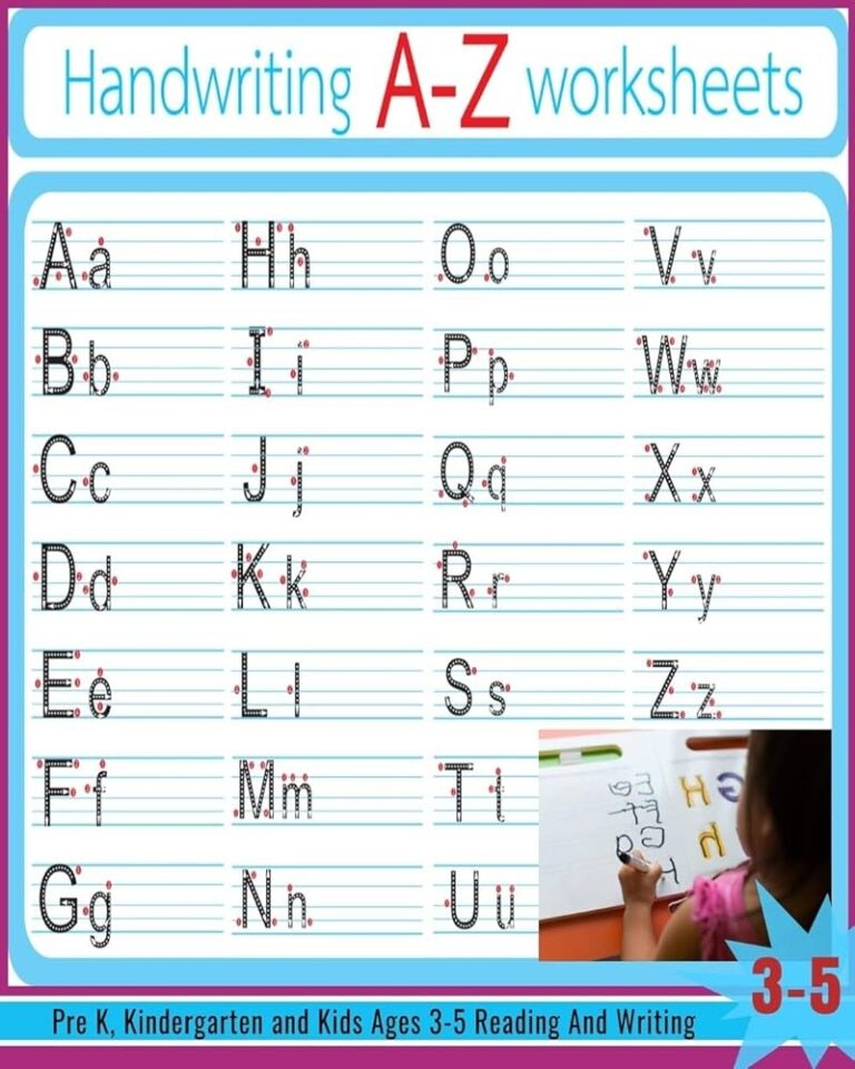 Handwriting A Z Worksheets Alphabet Tracing Letter Tracing Book Handwriting Practice Uppercase U0026 Lowercase Letter Writing Practice For Kids Ages 3 5 Preschoolers Pre K And Kindergarten Books Buzzed 9781708902827 Books Amazon ca