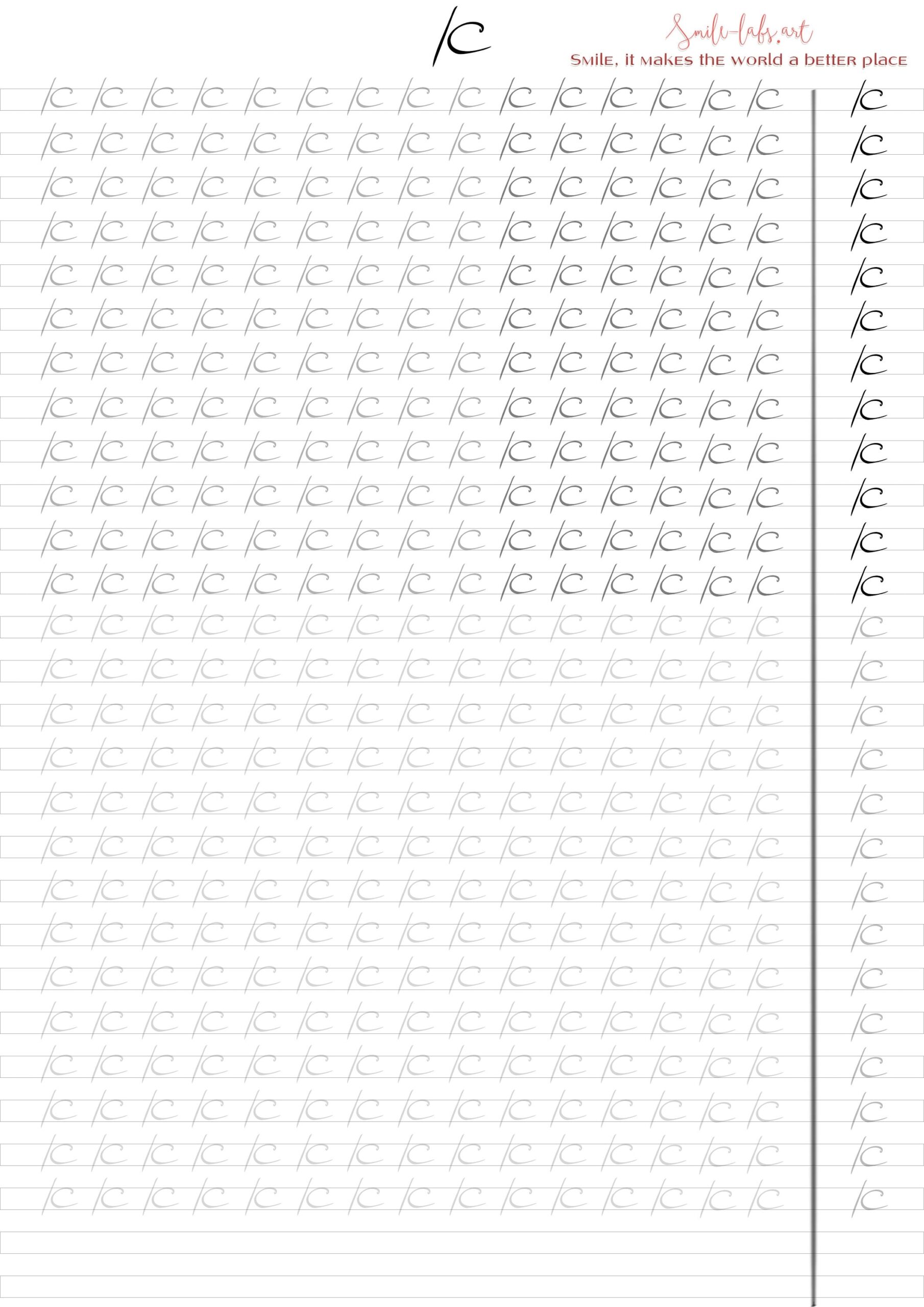 Hebrew Alphabet Script Handwriting Worksheets Printable Hand Lettering Practice Sheets Digital Download Etsy