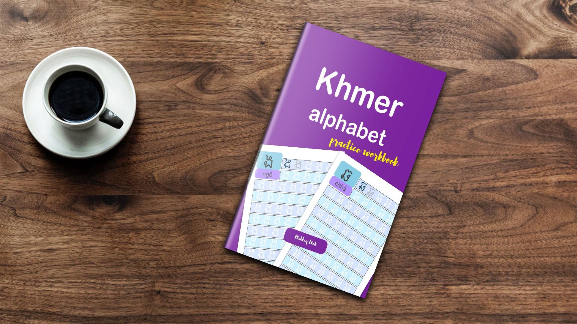 Khmer Alphabet Handwriting Practice Workbook 84 PDF Pages Payhip