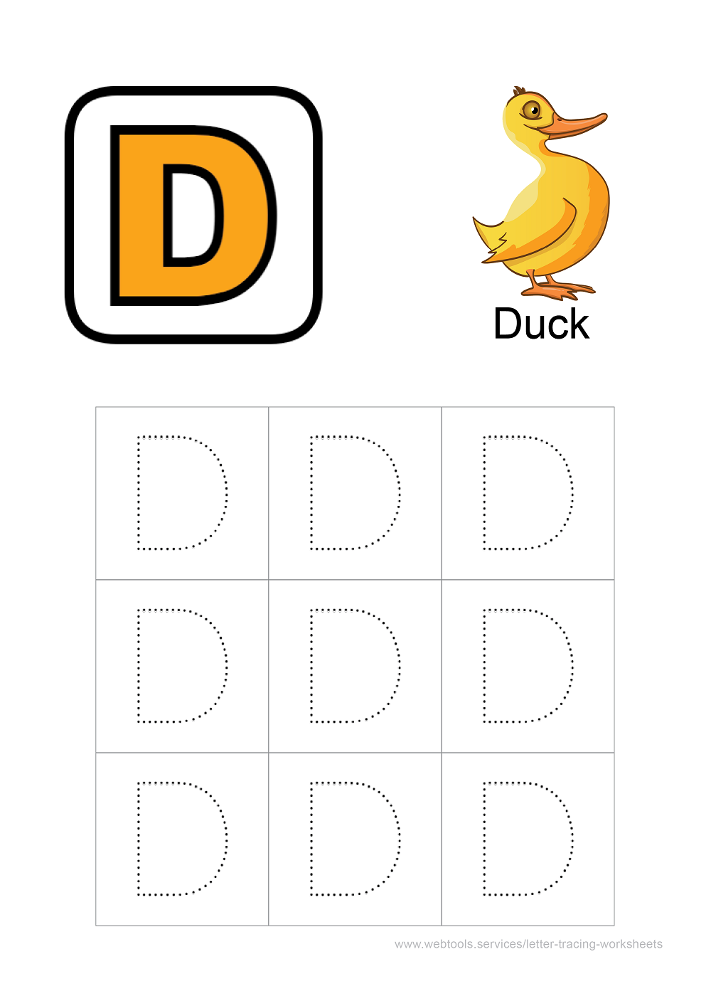 Letter D Worksheets Twisty Noodle Worksheets Library