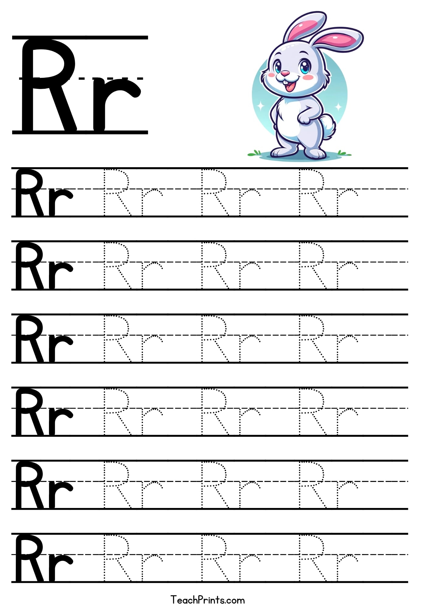 Alphabet R Worksheet