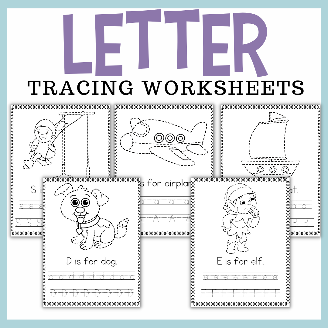 Alphabet Tracing Worksheets For Preschool