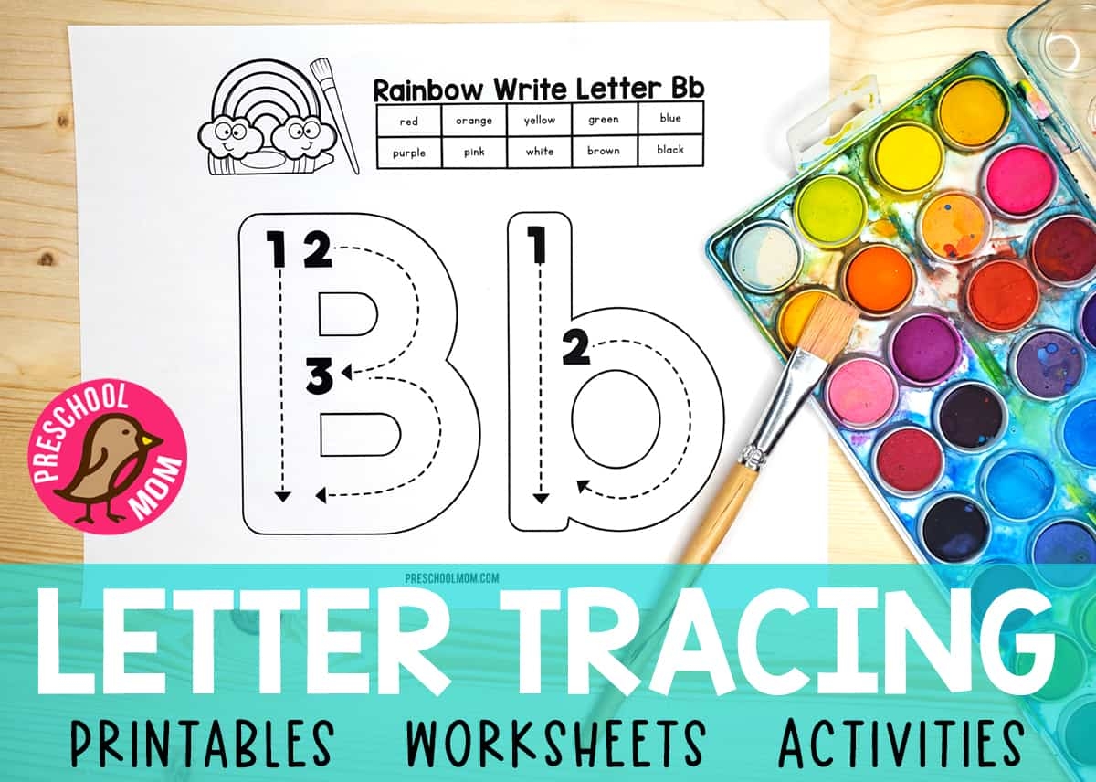 Printable Write Alphabet For Preschoolers