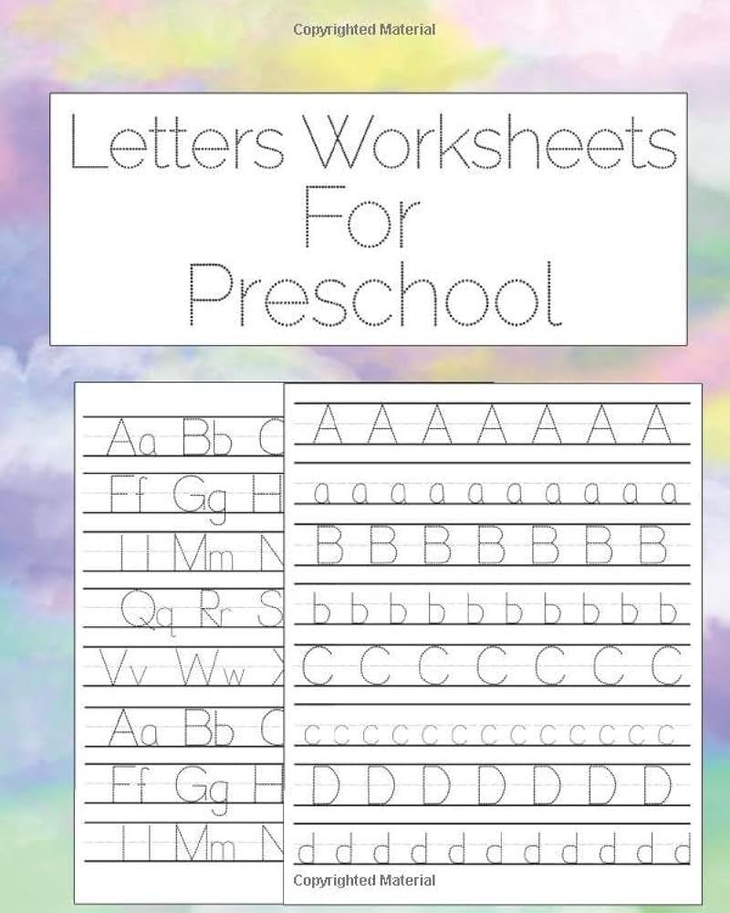 Letters Worksheets For Preschool Tracing Worksheets For 4 Year Old Trace And Write ABC Letters Preschool Math For Kids And Toddlers 