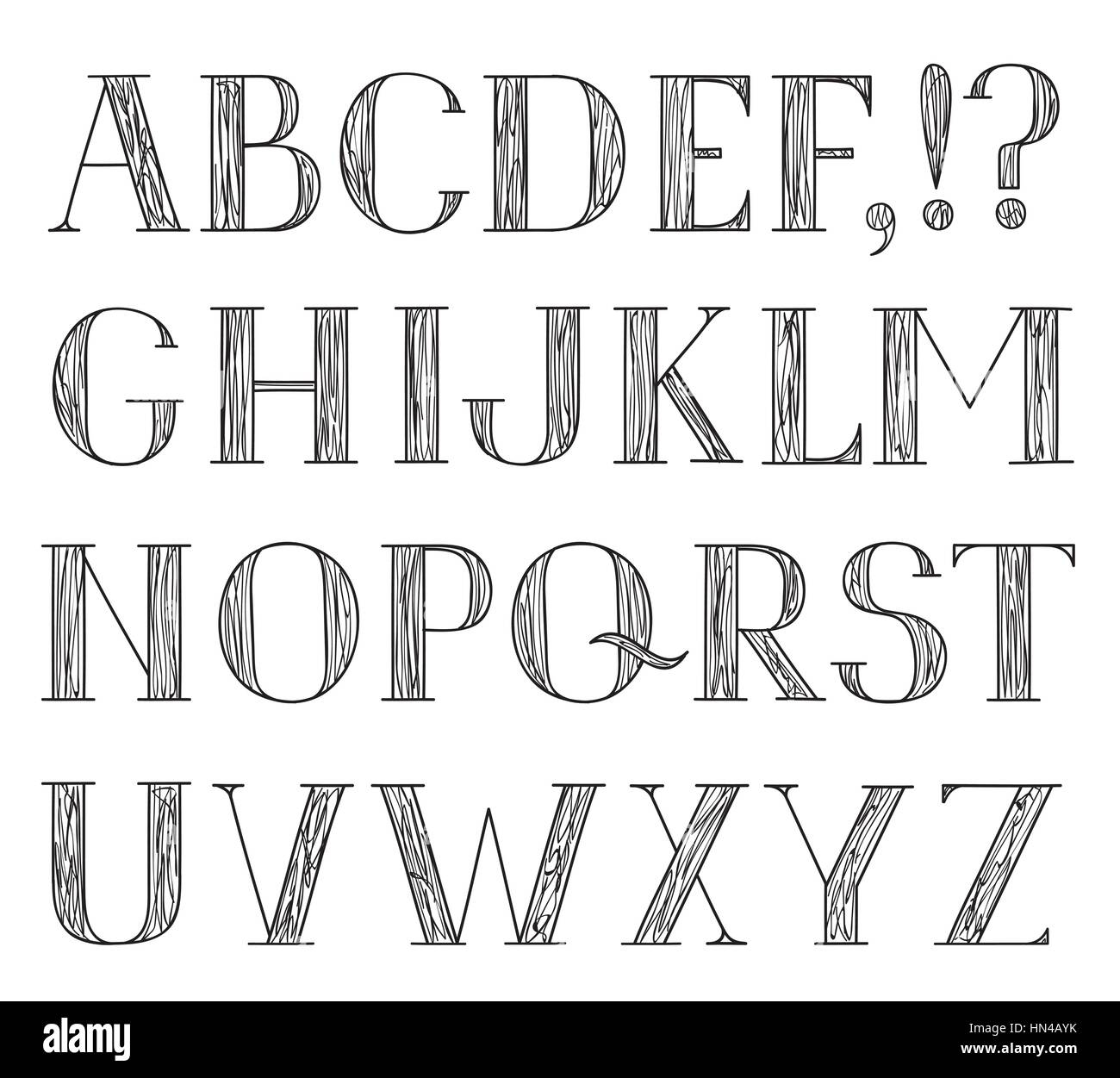 Drafting Alphabet Of Lines Worksheet